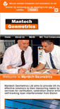Mobile Screenshot of mantechgeometrics.co.uk
